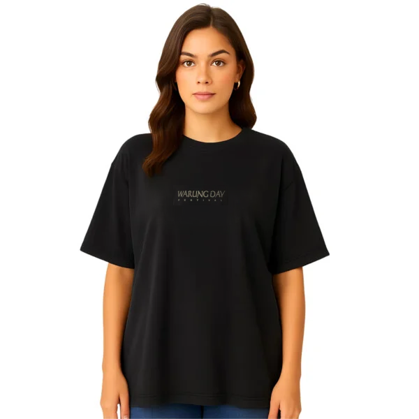 Camiseta Warung Elefante – Preta com Estampa Exclusiva2